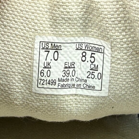 Vans Old Skool Sneakers Womens Size 8.5 Gray Canvas Low Lace Retro Athletic Shoe - Picture 11 of 11